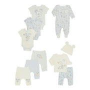 Disney Baby Wishes + Dreams Mickey Mouse Layette Shower Gift Set Bundle, 13-Piece, Sizes NB-3/6M